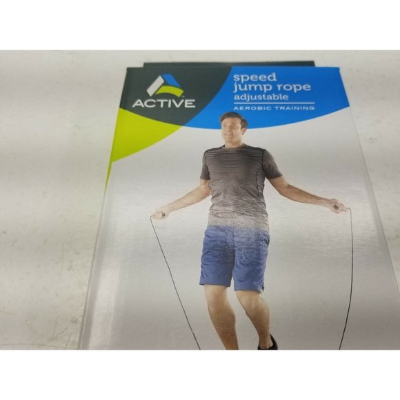 Speed Jump Rope Adjustable Aerobic Training Exercise Active - Picture 3 of 8